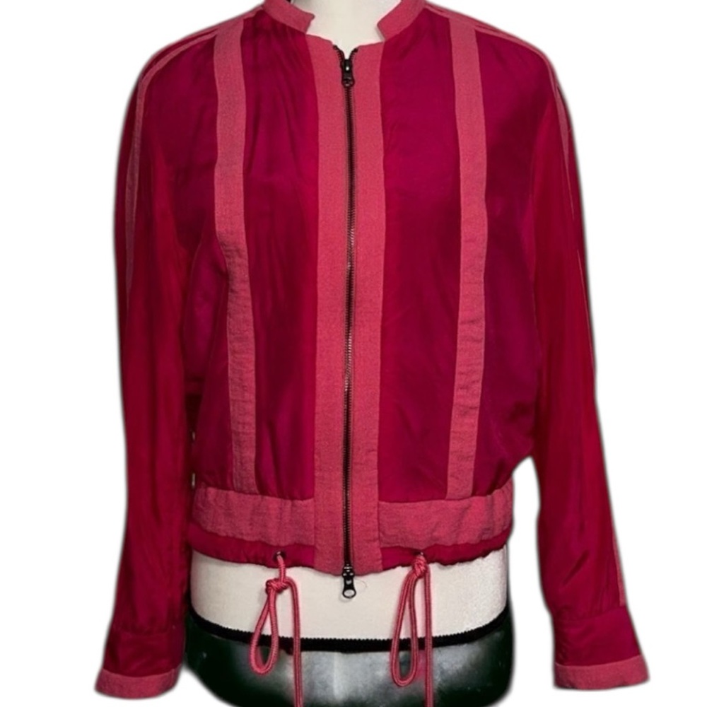 See by Chloe Silk Pink Jacket Size 6. Great Condition. Lined. Barbie Core.